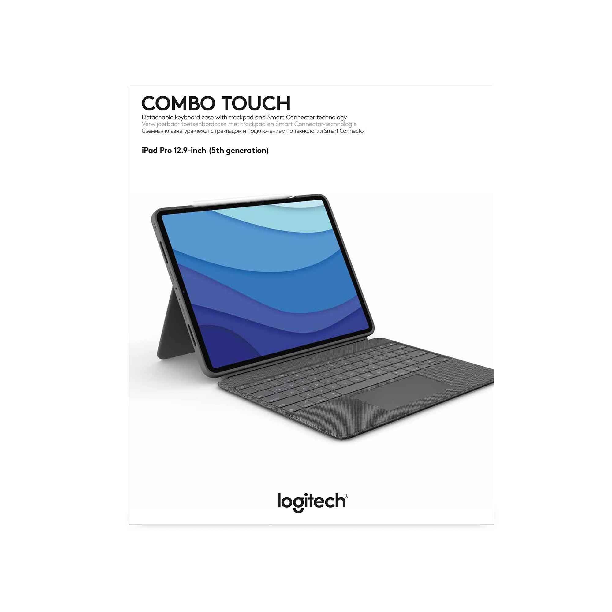 Logitech Combo Touch iPad Pro 12.9インチ用 Combo Touch Keyboard Case for iPad Pro | Logitech